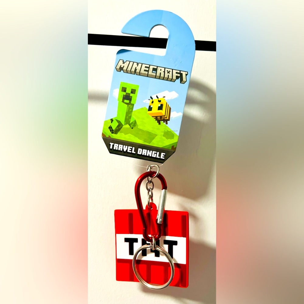 NWT- Minecraft Key Chain